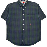 Tommy Hilfiger Shirt - Large Blue Cotton