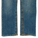 True Religion Contrast Stitch Jeans - 32W 31L Blue Denim
