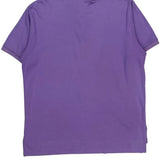 Polo By Ralph Lauren Polo Shirt - XL Purple Cotton