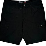 Ecko Unltd Cargo Shorts - 38W 10L Black Cotton
