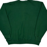 Made In USA 90S Blank Hanes Sweatshirt - Medium Green Cotton