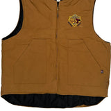 Unbranded Workwear Vest - XL Brown Cotton