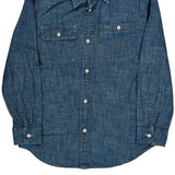 Age 7 Polo By Ralph Lauren Denim Shirt - Small Blue Cotton