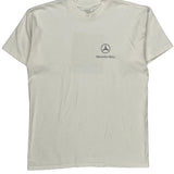 M-Class Mercedes Graphic T-Shirt - Large White Cotton