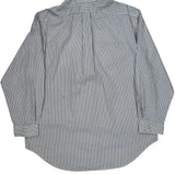 Ralph Lauren Striped Shirt - XL Blue Cotton