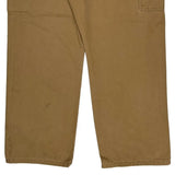 Wrangler Carpenter Trousers - 36W 30L Brown Cotton