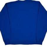 Blank Hanes Sweatshirt - XL Blue Cotton