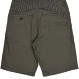 Quiksilver Chino Shorts - 32W 11L Grey Polyester