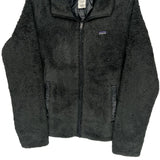 Patagonia Fleece Jacket - Large Black Polyester