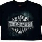 Clare'S Harley-Davidson Niagara Falls, Canada Harley Davidson Graphic T-Shirt - Small Black Cotton