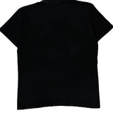 Wolf Design Thrift Shop Graphic T-Shirt - Large Black Cotton