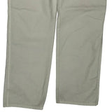 Dickies Carpenter Trousers - 34W 31L White Cotton