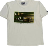 Single Stitch Golf Essentials Lee Sport Graphic T-Shirt - Large White Cotton