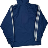 Adidas Jacket - Large Blue Polyester