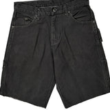 Dickies Carpenter Shorts - 30W 10L Black Cotton