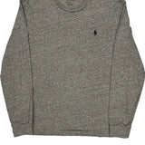 Polo By Ralph Lauren Long Sleeve T-Shirt - Small Gray Cotton