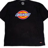 Dickies T-Shirt - 2XL Black Cotton