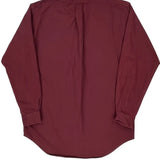 Blake Ralph Lauren Shirt - Small Burgundy Cotton