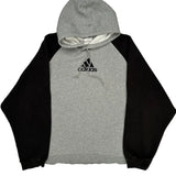 Adidas Hoodie - Large Black Cotton