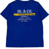 Age 5 Polo By Ralph Lauren T-Shirt - XS Blue Cotton