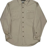 Carhartt Tall Shirt - XL Beige Cotton