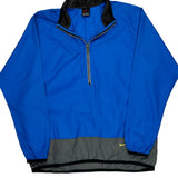 Nike Windbreaker - Large Gray Polyester