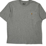 Carhartt T-Shirt - XL Gray Cotton