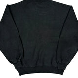 90'S Blank Made In USA Russell Athletic Sweatshirt - Large Black Cotton Blend