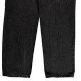 Levis 512 Slim Fit Jeans - 32W 30L Black Cotton