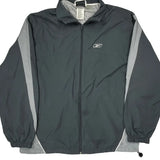 Reebok Windbreaker - XL Gray Polyester