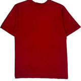 Starter T-Shirt - Medium Red Cotton
