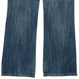 Rock & Roll Hall Of Fame Boot Cut Jeans - 28W 32L Blue Cotton