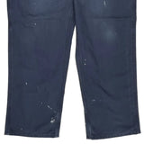 Carhartt Carpenter Trousers - 38W 30L Blue Cotton