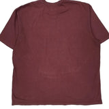 Carhartt T-Shirt - 2XL Burgundy Cotton