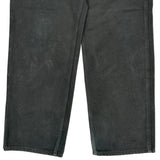 Carhartt Carpenter Trousers - 34W 34L Black Cotton