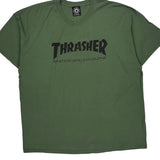 Thrasher T-Shirt - Large Black Cotton
