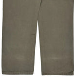 Wrangler Carpenter Trousers - 36W 34L Grey Cotton