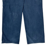 Carhartt Carpenter Trousers - 38W 32L Blue Cotton