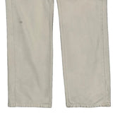 505 Levis Jeans - 30W 30L White Cotton