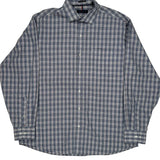 Tommy Hilfiger Checked Shirt - XL Blue Cotton