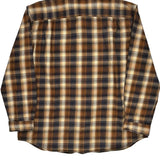 Carhartt Checked Flannel Shirt - 2XL Beige Cotton