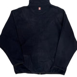 Chaps Ralph Lauren Full Zip Fleece Jacket - XL Black Polyester
