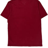 Tommy Hilfiger T-Shirt - Large Red Cotton