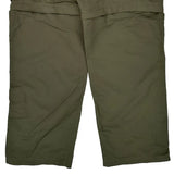The North Face Cargo Trousers - Large Green Nylon