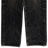 501 Levis Jeans - 32W 30L Black Cotton