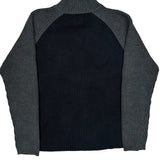 Ralph Lauren 1/4 Zip - XL Black Cotton