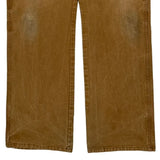 Dickies Carpenter Pants - 34W 32L Brown Cotton