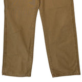 Wrangler Carpenter Pants - 32W 34L Brown Cotton