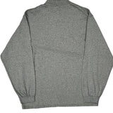 Nike Long Sleeve T-Shirt - Medium Gray Cotton Blend