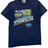 Daytona 500 Winners Circle Nascar T-Shirt - Large Navy Cotton